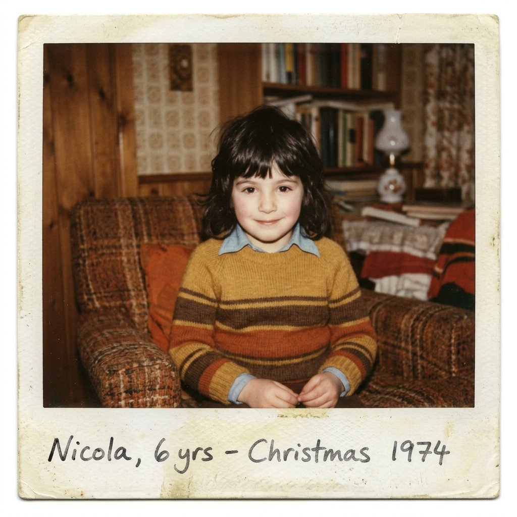 Nicola Benyahia — Polaroid childhood memory